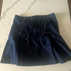 Denim skirt